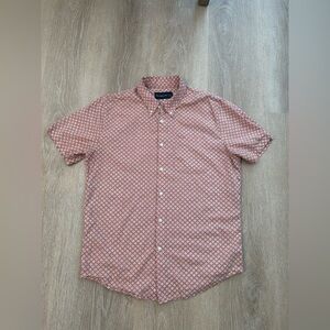 Abercrombie & Fitch Men's Pattern Shirt - Rust